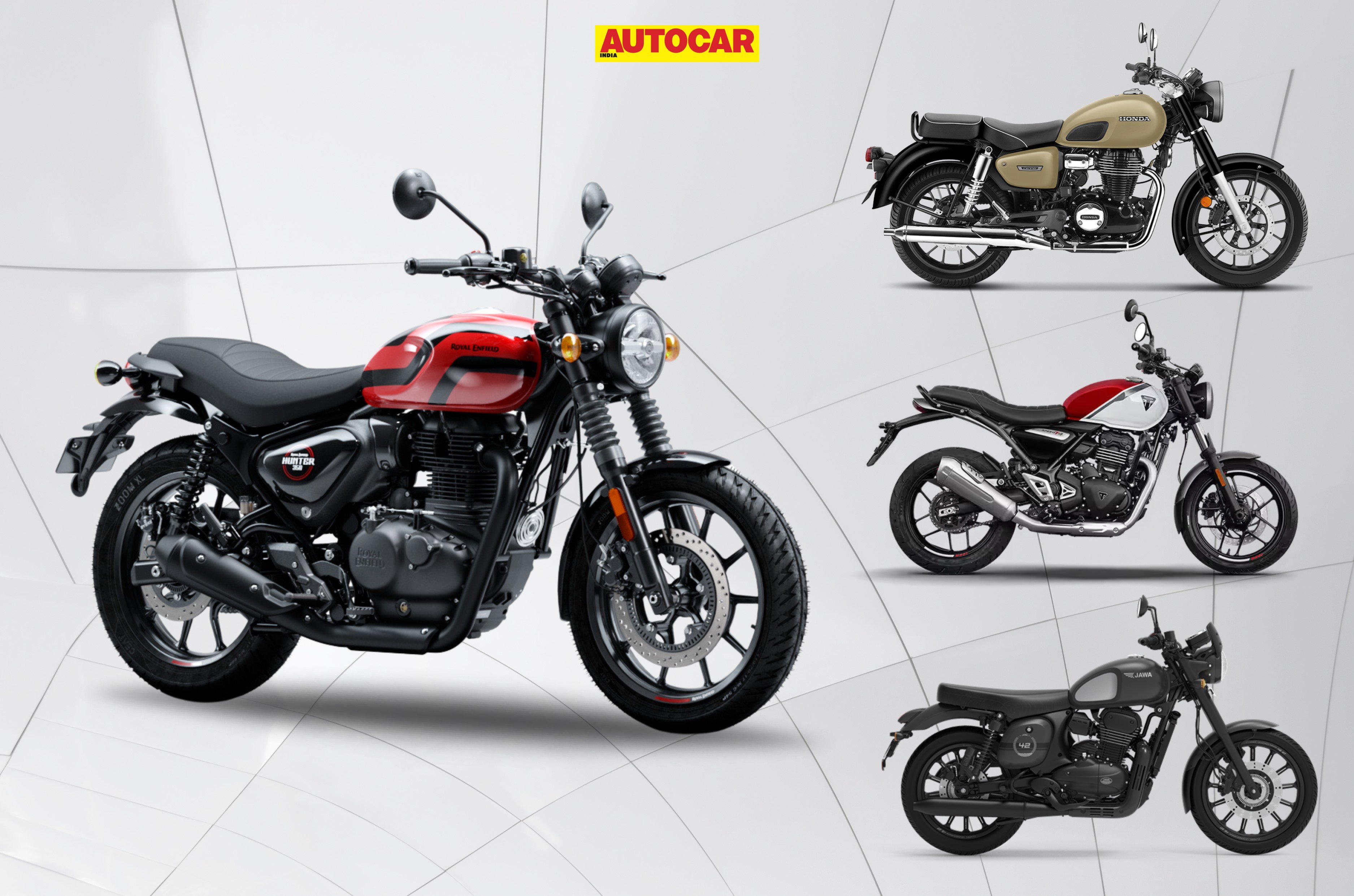 2025 Royal Enfield Hunter 350 vs rivals: price and specifications compared